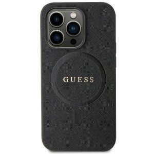 Guess GUHMP13LPSAHMCK iPhone 13 Pro / 13 6.1 czarny/black hardcase Saffiano MagSafe