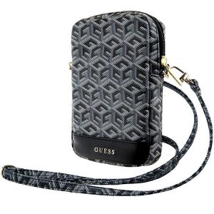 Guess Torebka GUWBZPGCSPGK czarny/blackZip GCube Bottom Stripe