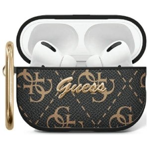 Guess GUAP2PG4GPK AirPods Pro 2          (2022/2023) cover czarny/black 4G Hook