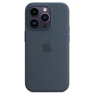 Etui Apple MPTQ3ZM/A iPhone 14 Pro Max 6,7 MagSafe niebieski/storm blue Silicone Case