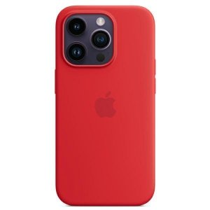 Etui Apple MPTR3ZM/A iPhone 14 Pro Max 6,7 MagSafe czerwony/red Silicone Case