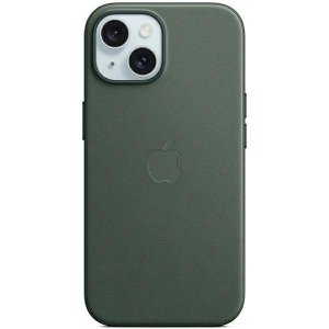 Etui Apple MT4F3ZM/A iPhone 15 Plus / 14Plus 6.7 MagSafe wieczna zieleń/evergreen FineWoven Case