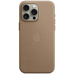 Etui Apple MT4W3ZM/A iPhone 15 Pro Max 6.7 MagSafe jasnobrązowy/taupe FineWoven Case