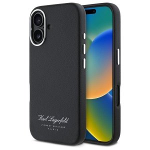 Karl Lagerfeld KLHCP16SPGWCMKHK iPhone16 6.1 hardcase czarny/black hotel RSG