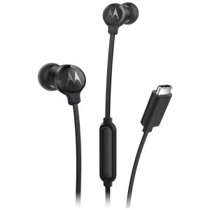 Słuchawki douszne Motorola Earbuds 3C-S USB-C czarny 