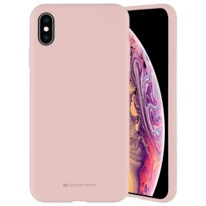 Mercury Silicone iPhone 14 / 15 / 13 6.1 różowo-piaskowy/pink-sand