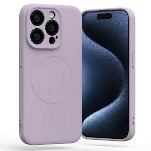 Mercury MagSafe Semi-Silicone iPhone 15 Pro 6,1 liliowy fiolet /lilac purple