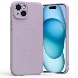 Mercury MagSafe Semi-Silicone iPhone 15 Plus / 14 Plus 6,7 liliowy fiolet /lilac purple