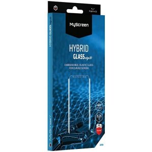 MS HybridGLASS Edge 3D iPhone 7/8 Plus biały/white Szkło Hybrydowe