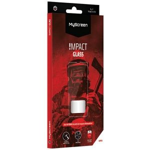 MS ImpactGLASS iPhone 13 Pro Max 6.7czarny/black Antyuderzeniowe szkło hybrydowe 8H