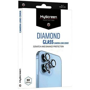Ochrona na obiektyw aparatu MyScreen     Diamond Glass Camera Lens Cover do Samsung Galaxy A36/A56 czarny/black