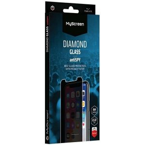 Szkło prywatyzujące MyScreen AntiSPY     Diamond Glass do Apple iPhone 17 Pro Max