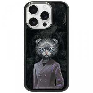 Etui Nimmy Magnetic fashion cute pet     MagSafe do iPhone 16 Pro Max czarny