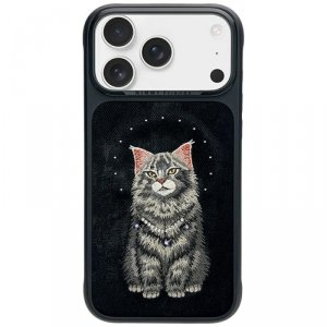 Etui Nimmy Lucky Fashion Cat MagSafe do  iPhone 17 Pro Max czarny