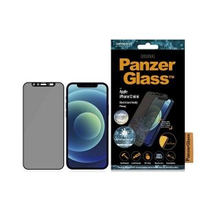 PanzerGlass E2E Microfracture iPhone 12 Mini 5,4 Case Friendly CamSlider Privacy Antibacterial czarny/black