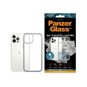 PanzerGlass ClearCase iPhone 12 Pro Max Satin Silver AB