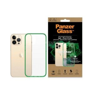 PanzerGlass ClearCase iPhone 13 Pro Max 6.7 Antibacterial Military grade Lime 0344