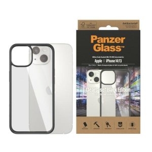 PanzerGlass ClearCase iPhone 14/13 6.1 Antibacterial czarny/black 0405
