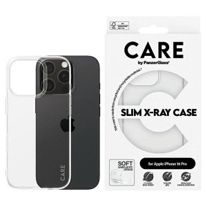 Etui CARE by PanzerGlass X-Ray Soft      Basic Case iPhone 16 Pro 6.3 przezroczysty/transparent 1442