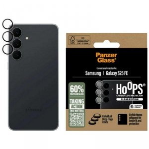 Szkło hartowane na obiektyw PanzerGlass  Hoops Lens Protector do Samsung Galaxy S25 FE przezroczysty