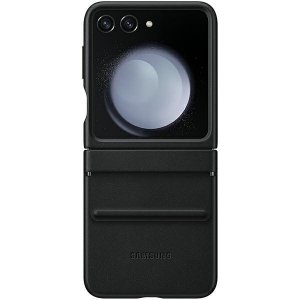 Etui Samsung EF-VF731PBEGWW Z Flip5 F731 czarny/black Flap ECO-Leather Case