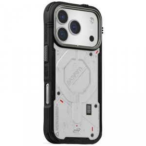Etui Skinarma Vigor MagSafe do iPhone 17 Pro jasnoszary