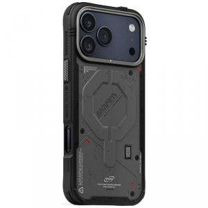 Etui Skinarma Vigor MagSafe do iPhone 17 Pro Max grafitowy