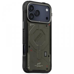 Etui Skinarma Vigor MagSafe do iPhone 17 Pro Max zielony