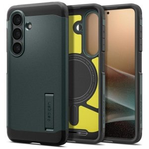 Etui Spigen Tough Armor Mag MagSafe do   Samsung Galaxy S26+ zielony