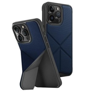 UNIQ etui Transforma iPhone 15 Pro 6.1Magclick Charging niebieski/electric blue