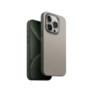UNIQ etui Lyden DS iPhone 15 Pro 6.1Magclick Charging beżowo-zielony/ivory-lichen green