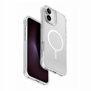 UNIQ etui LifePro Xtreme iPhone 16 6.1 Magclick Charging przezroczysty/frost clear
