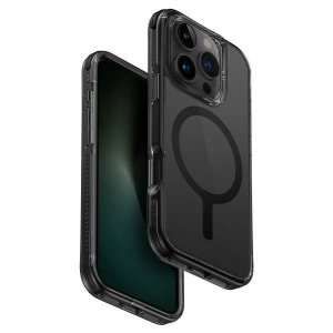 UNIQ etui Combat iPhone 16 Pro 6.3Magclick Charging czarny/carbon black