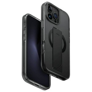 UNIQ etui Heldro Max iPhone 16 Pro Max   6.9 Magclick Charging czarny/vapour smoke