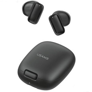 USAMS Słuchawki Bluetooth 5.3 TWSID Series bezprzewodowe czarny/black BHUID01 (ID25)