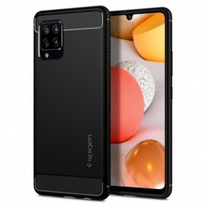 SPIGEN RUGGED ARMOR SAMSUNG GALAXY A42 5G MATTE czarny