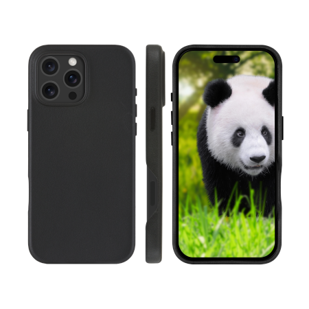 dbramante1928 Lynge MagSafe - skórzana obudowa ochronna do iPhone 16 Pro Max kompatybilna z MagSafe (black)