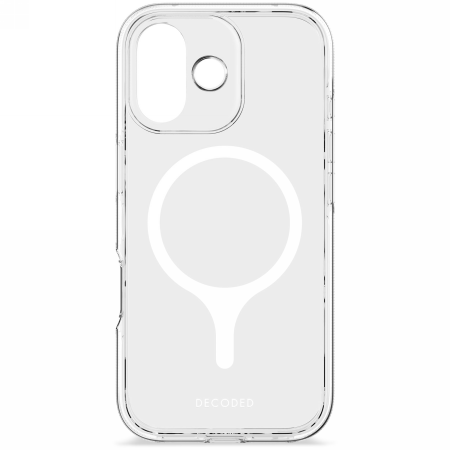 Decoded DropTec Transparent Backcover - obudowa ochronna do iPhone 17 kompatybilna z MagSafe (transparant)
