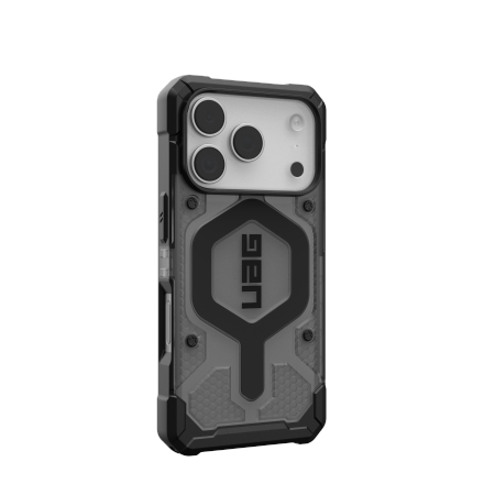 UAG Pathfinder Clear MagSafe - etui do iPhone 17 Pro kompatybilne z MagSafe (ash/black)