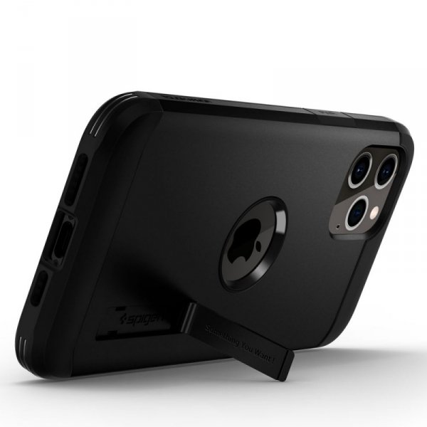 PANCERNE ETUI SPIGEN TOUGH ARMOR  IPHONE 12 / 12 PRO BLACK
