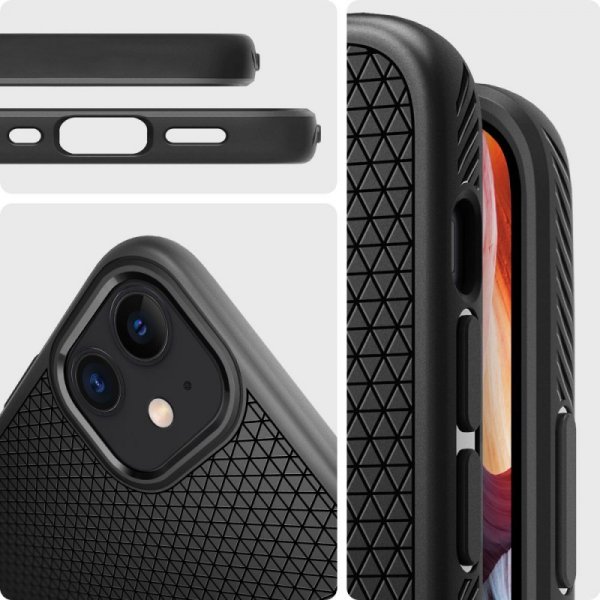 SPIGEN LIQUID AIR IPHONE 12 MINI MATTE BLACK