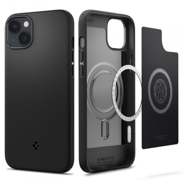 ETUI SPIGEN  MAG ARMOR IPHONE 14 PLUS / 15 PLUS MATTE BLACK