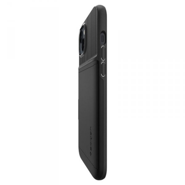 ETUI SPIGEN  SLIM ARMOR CS IPHONE 14 PLUS / 15 PLUS BLACK