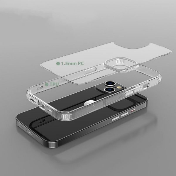 TECH-PROTECT FLEXAIR HYBRID IPHONE 12 / 12 PRO CLEAR