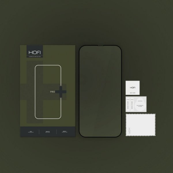 SZKŁO HARTOWANE HOFI GLASS PRO+ IPHONE 13 / 13 PRO / 14 BLACK