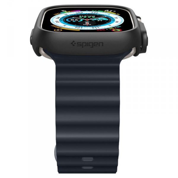 ETUI SPIGEN  THIN FIT APPLE WATCH ULTRA 1 / 2 (49 MM) BLACK