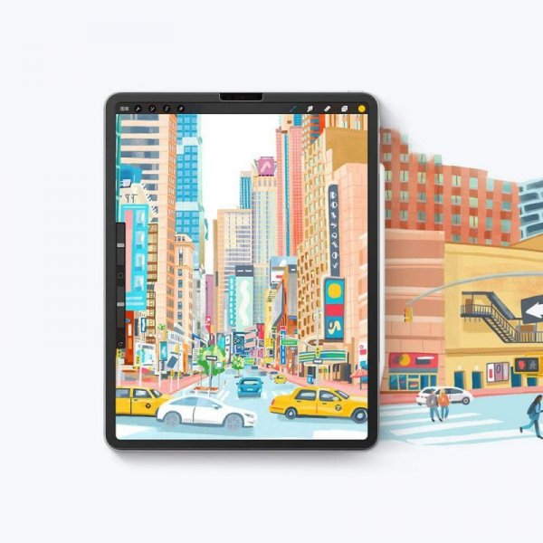 FOLIA OCHRONNA HOFI PAPER PRO+ 2-PACK IPAD 10.2 7 / 8 / 9 / 2019-2021 MATTE CLEAR