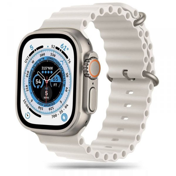 TECH-PROTECT ICONBAND PRO APPLE WATCH 6 / 7 / 8 / 9 / 10 / SE / ULTRA 1 / 2 (44 / 45 / 46 / 49 MM) BEIGE