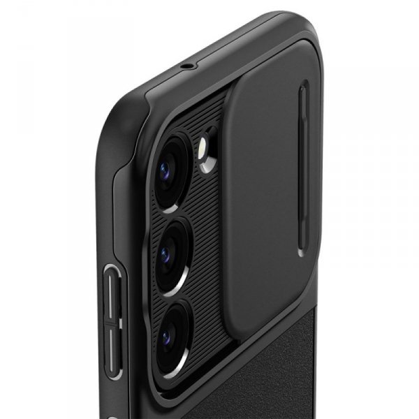 ETUI SPIGEN  OPTIK ARMOR GALAXY S23 BLACK