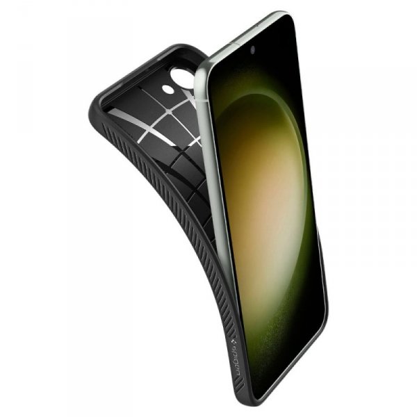 ETUI SPIGEN  LIQUID AIR GALAXY S23+ PLUS MATTE BLACK